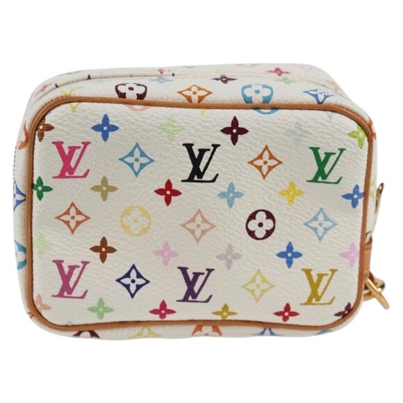 LOUIS VUITTON Monogram Multicolor Trousse Wapity White M58033 LV Auth - Picture 3 of 16
